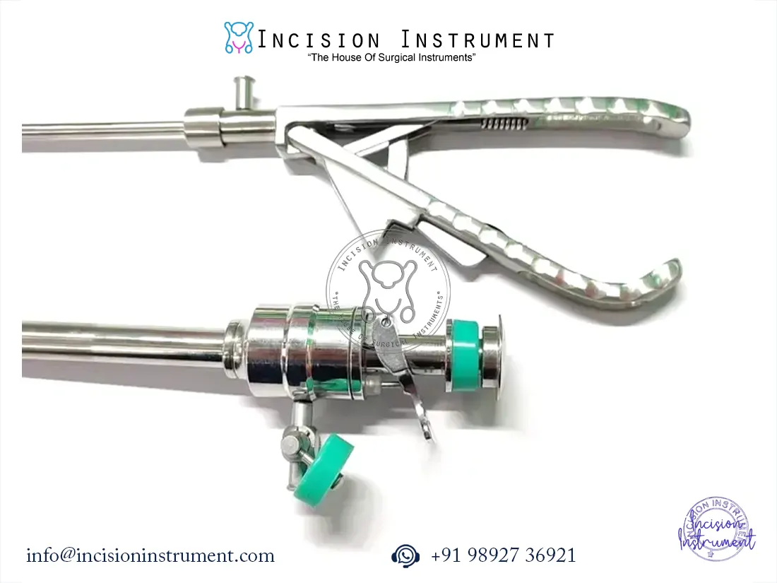 Laparoscopic needle holder and trocar 10mm stainless steel reusable CE certified surgical instrument