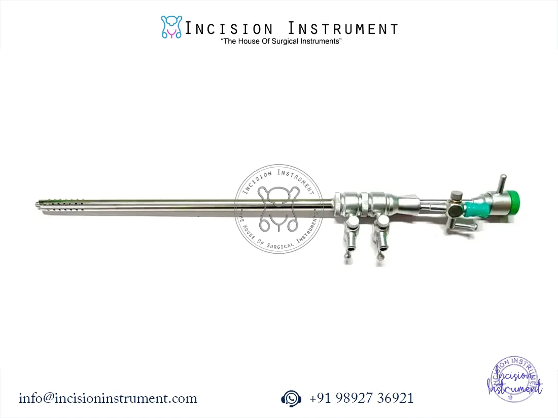 Laparoscopic operative sheath 4mm stainless steel reusable CE certified surgical instrument