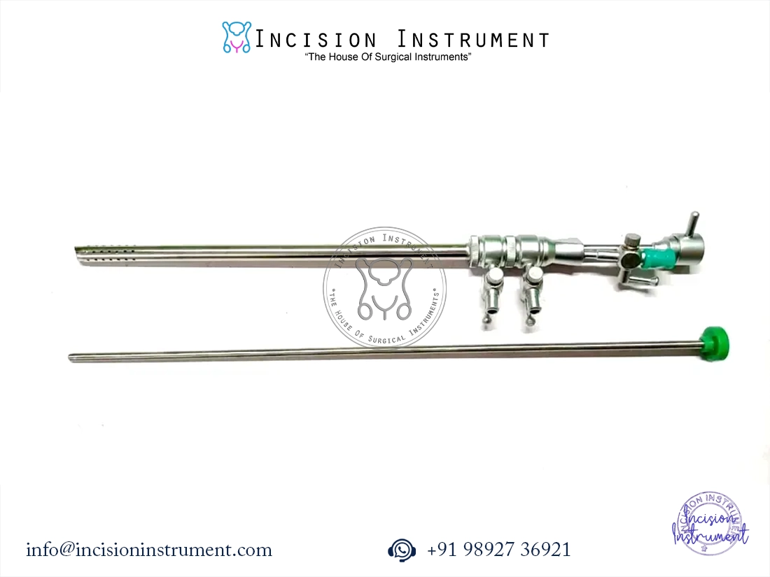 Laparoscopic operative sheath 4mm stainless steel reusable CE certified surgical instrument