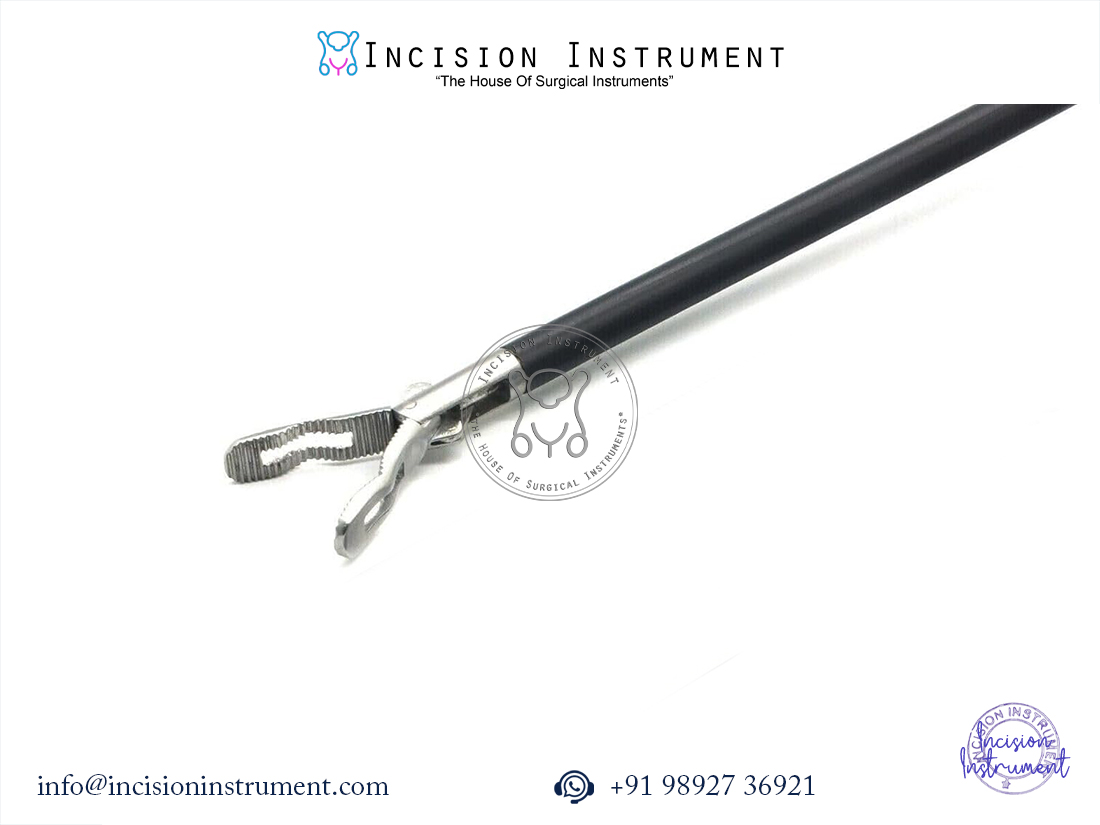 Laparoscopic Ovidcut Bowl Grasper 5mm x 330mm stainless steel surgical instrument with tip holder