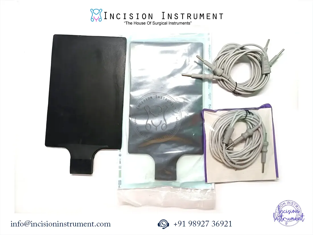 Laparoscopic patient plate identification system CE approved surgical instrument