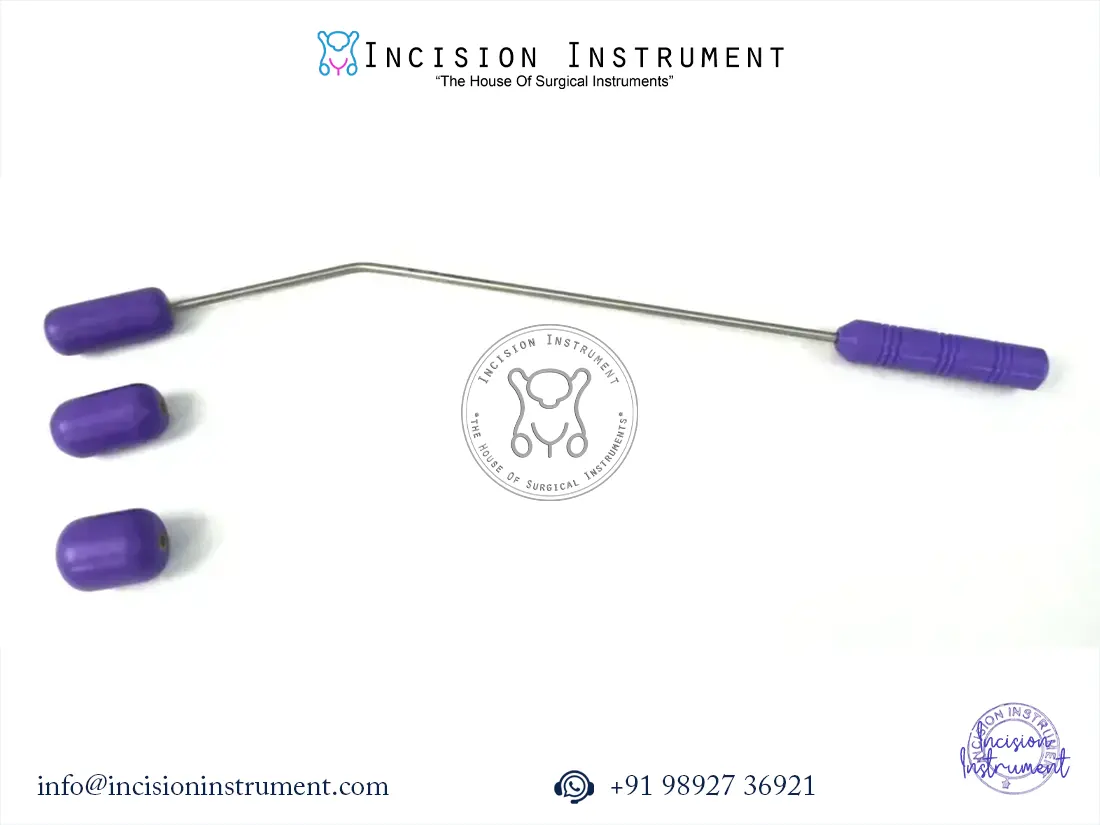Laparoscopic S-Type Uterine Manipulator gynecology urology surgical instrument CE certified stainless steel