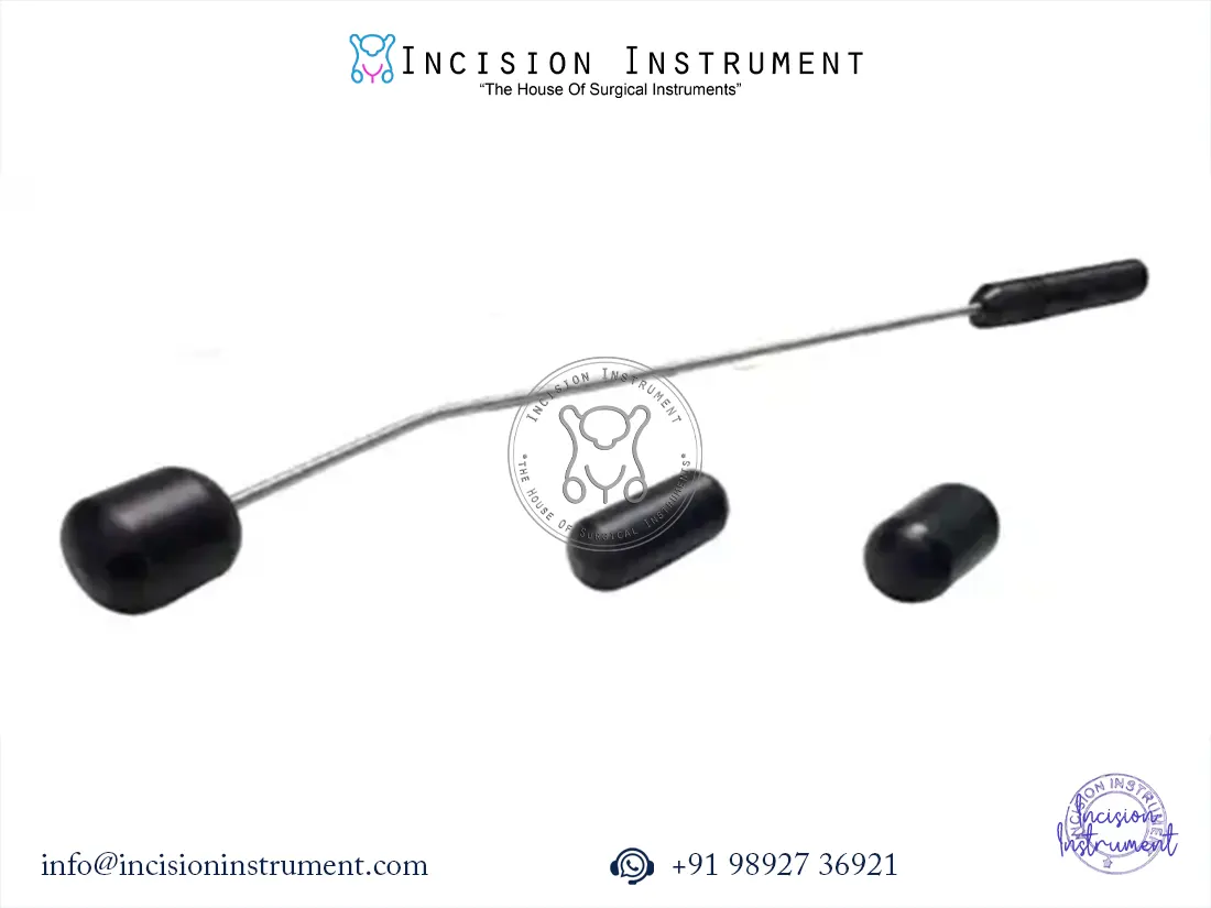 Laparoscopic S-Type Uterine Manipulator reusable surgical instrument CE certified stainless steel