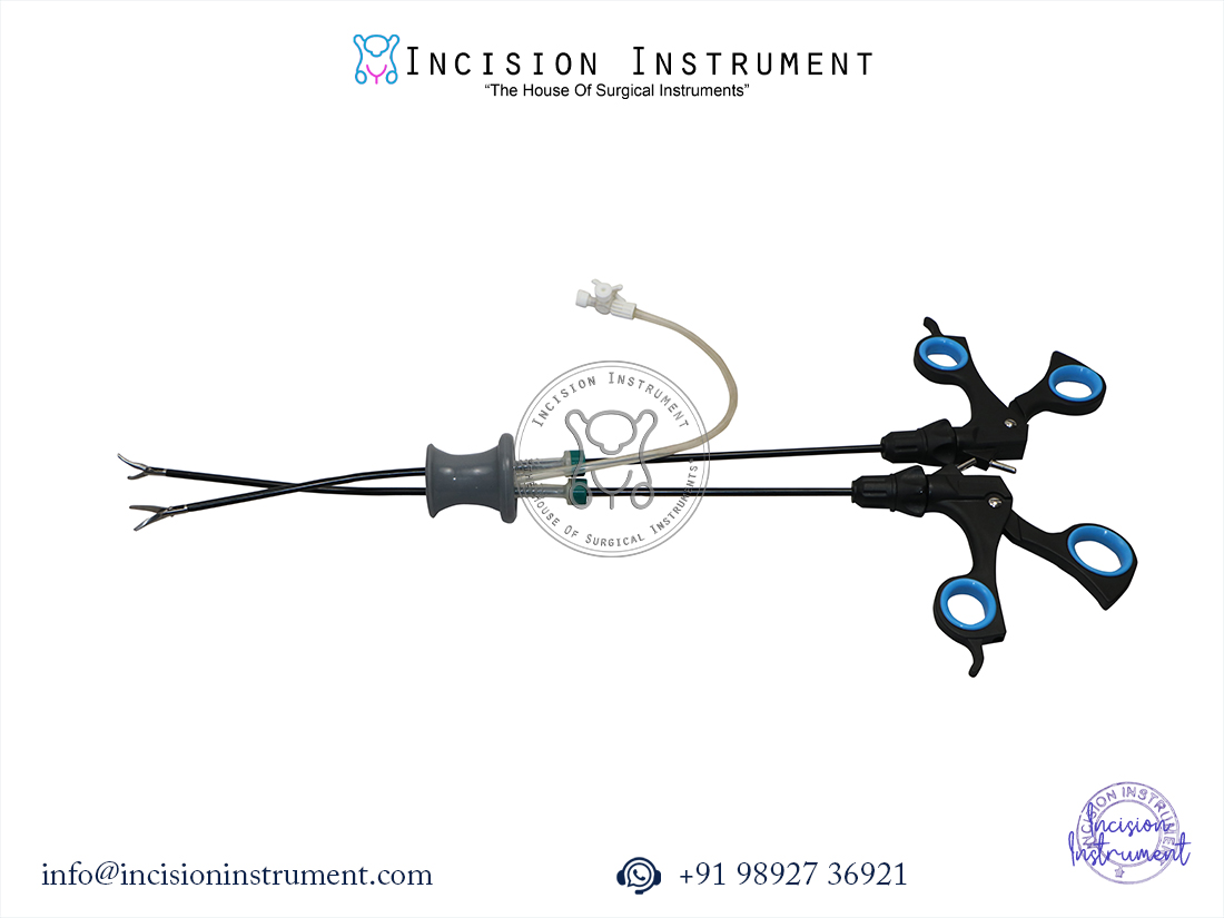 Laparoscopic SILS port instruments set 5mm claw fenestrated grasper Maryland dissector L hook CE certified