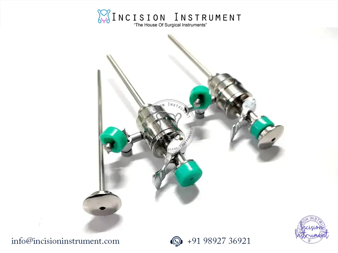 Laparoscopic SS trocar cannula 3mm sterile stainless steel CE certified surgical instrument