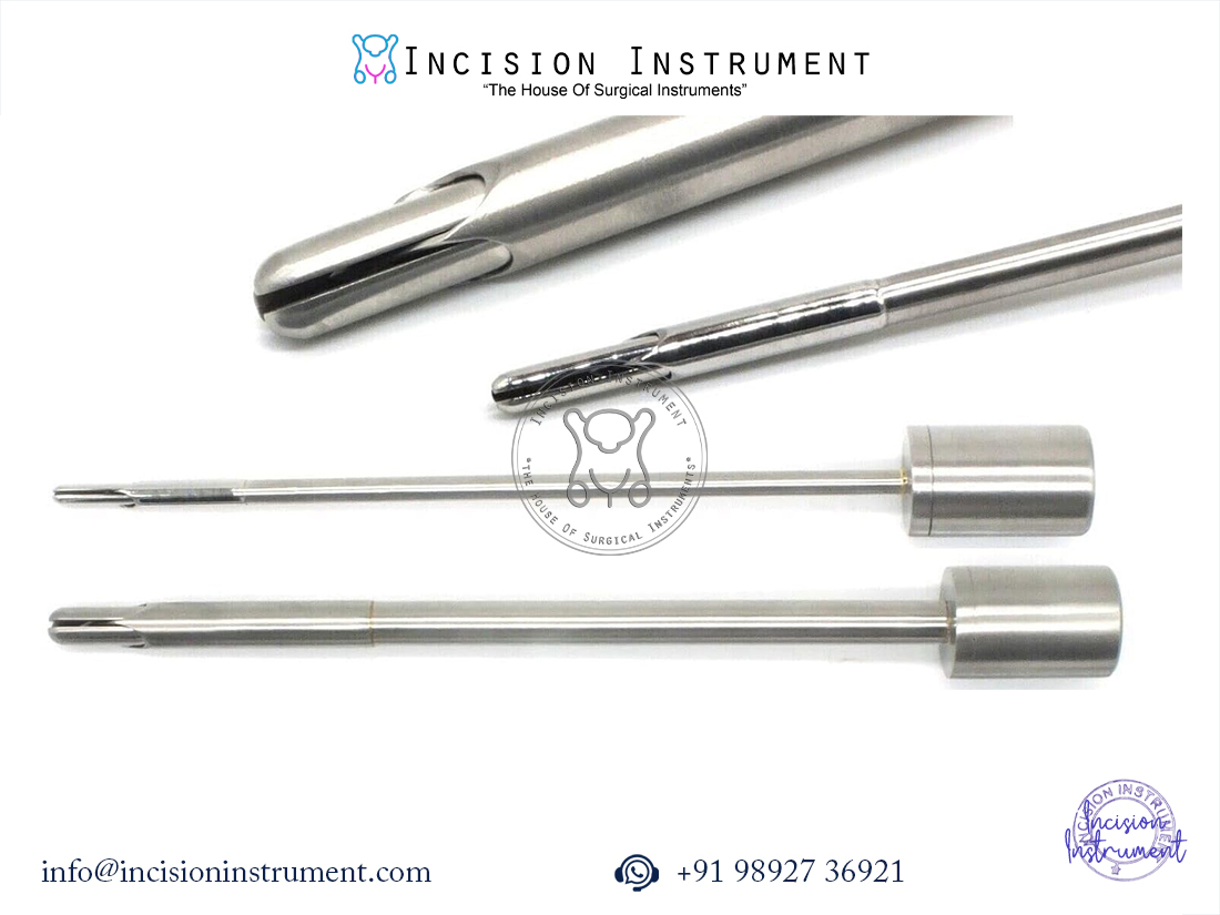 laparoscopic safety trocar 5mm and 10mm stainless steel endoscopy instrument