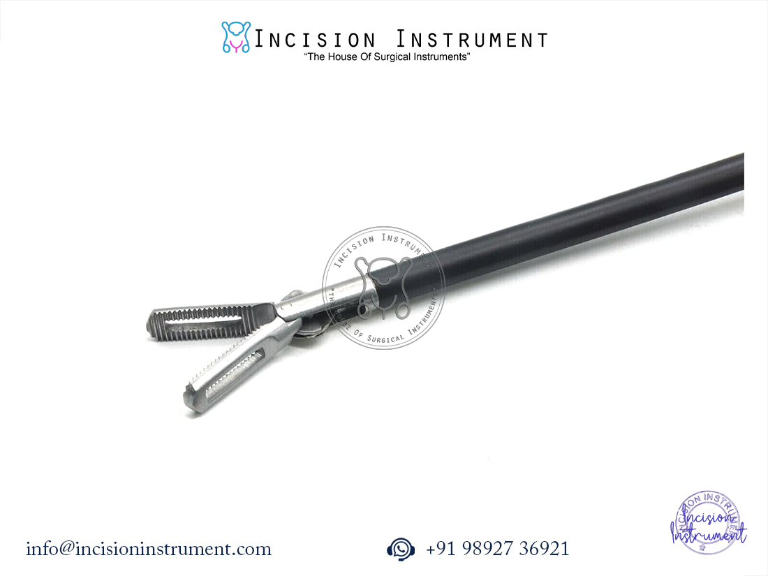 Laparoscopic Storz Type Bowl Grasper 5mm x 330mm reusable stainless steel surgical instrument CE Certified