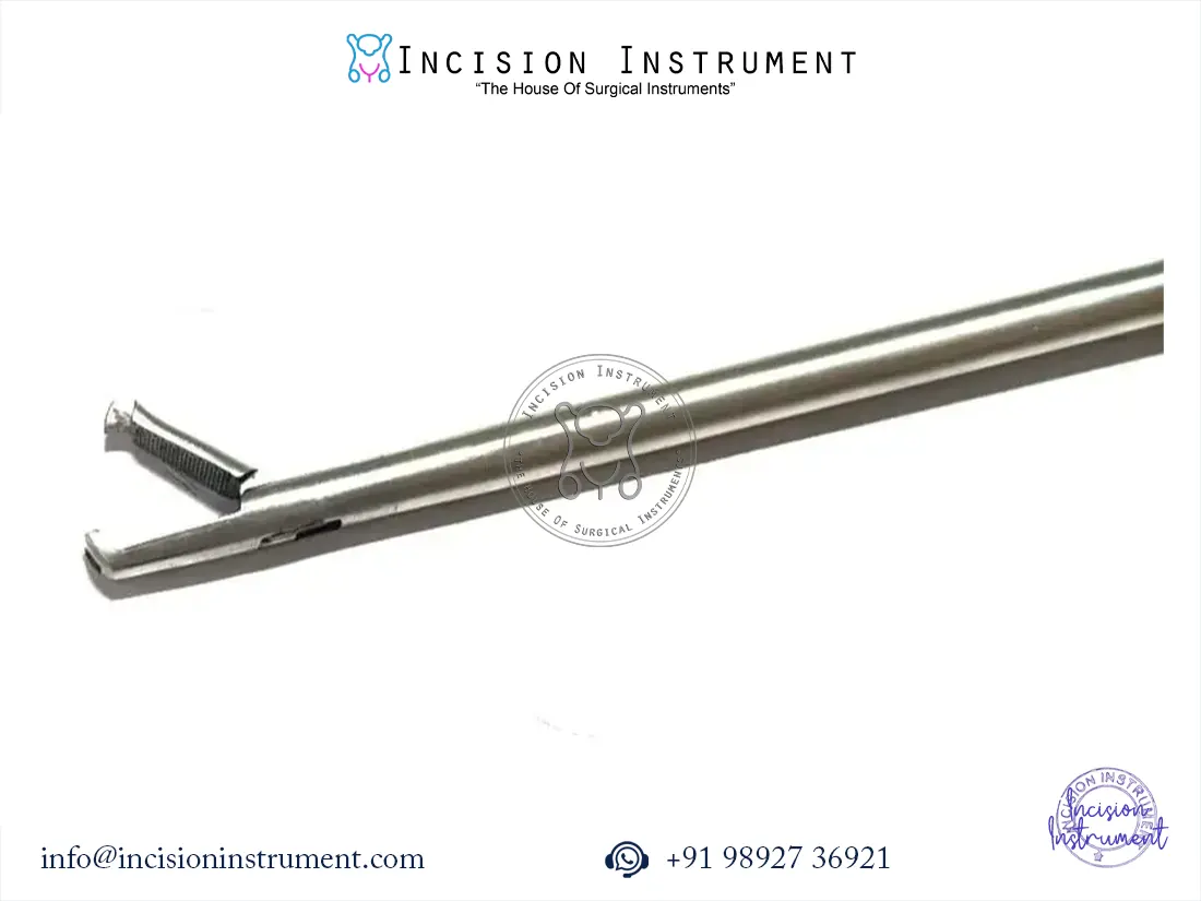 Laparoscopic Storz-Type Needle Holder Toothed Jaw 5mm x 330mm Surgical Instrument CE