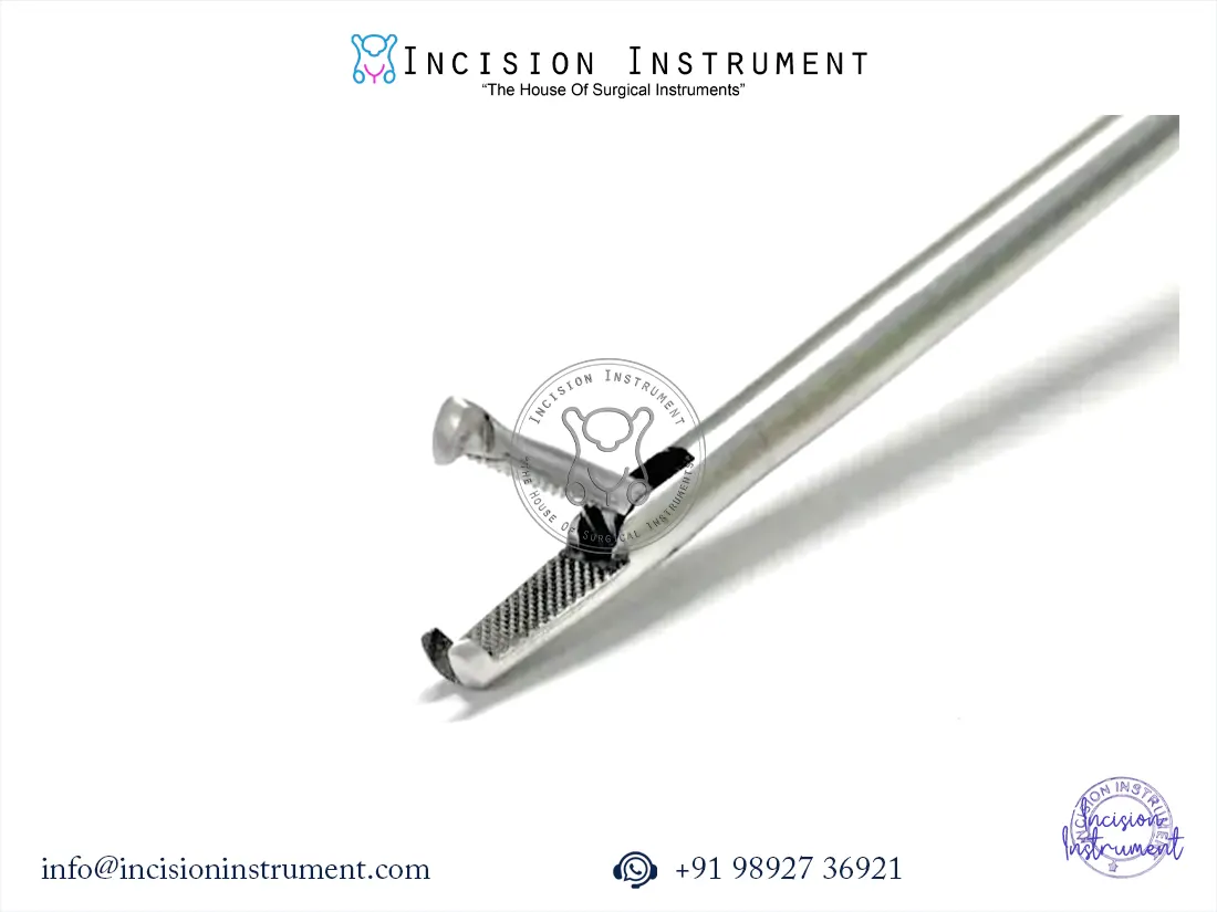 Laparoscopic Storz-Type Needle Holder Toothed Jaw 5mm x 330mm Surgical Instrument CE