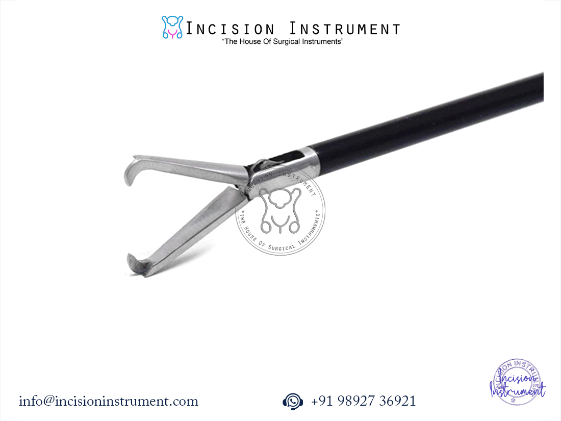 Laparoscopic Storz Type Tenaculum with Needle 5mm x 330mm stainless steel surgical instrument CE Certified