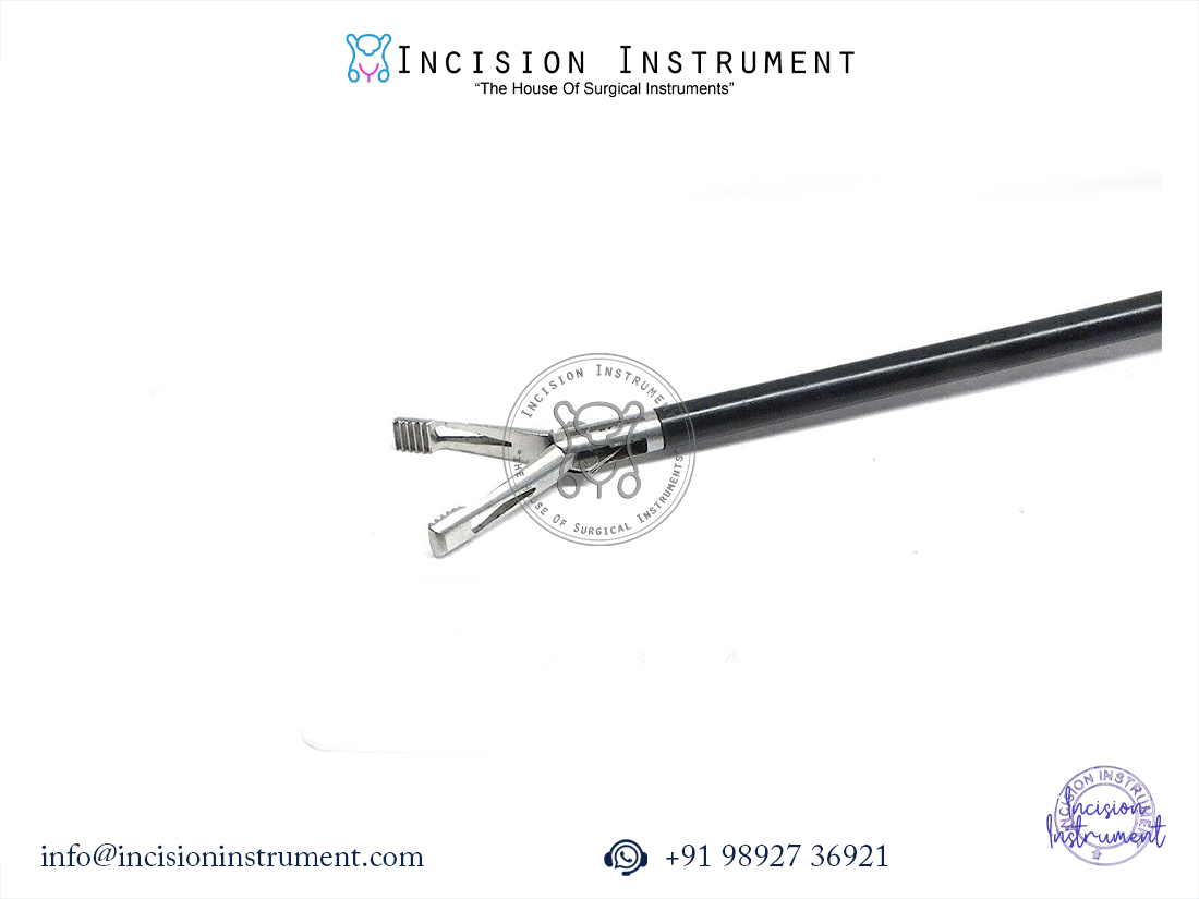 Laparoscopic Storz type Allis grasping forceps 5mm CE certified