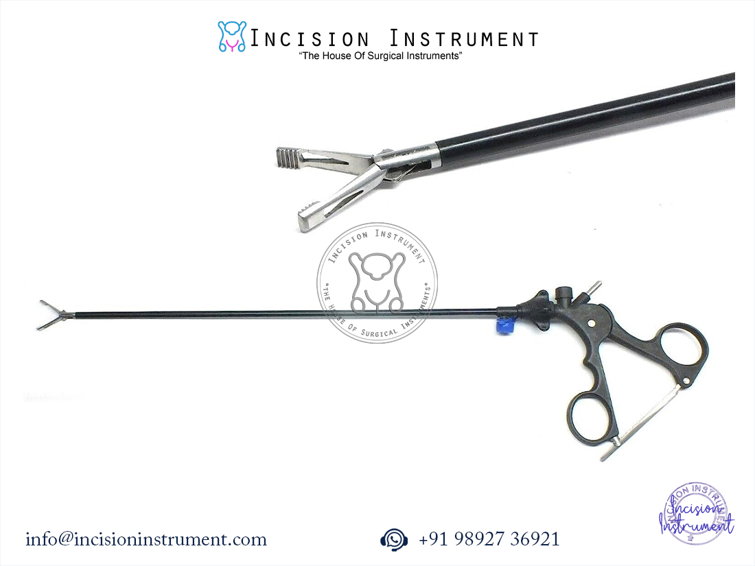 Laparoscopic Storz type Allis grasping forceps 5mm CE certified