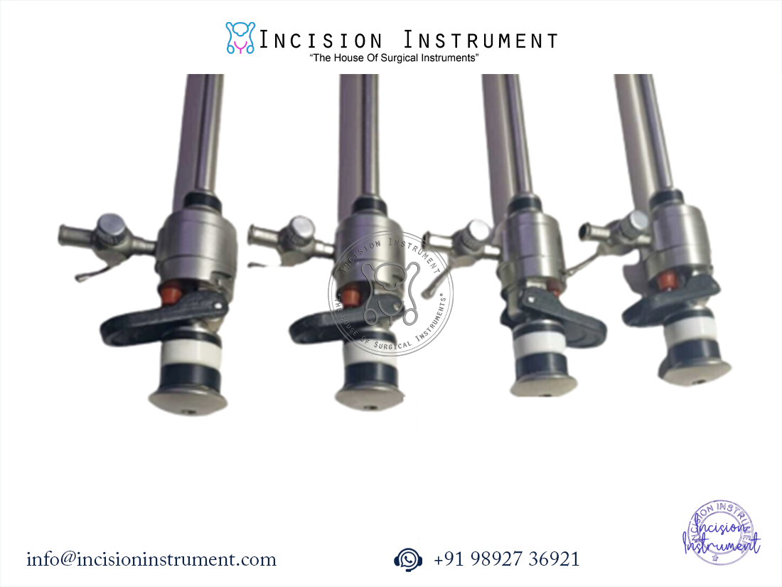 Laparoscopic Storz type cannula 5mm x 110mm reusable CE approved