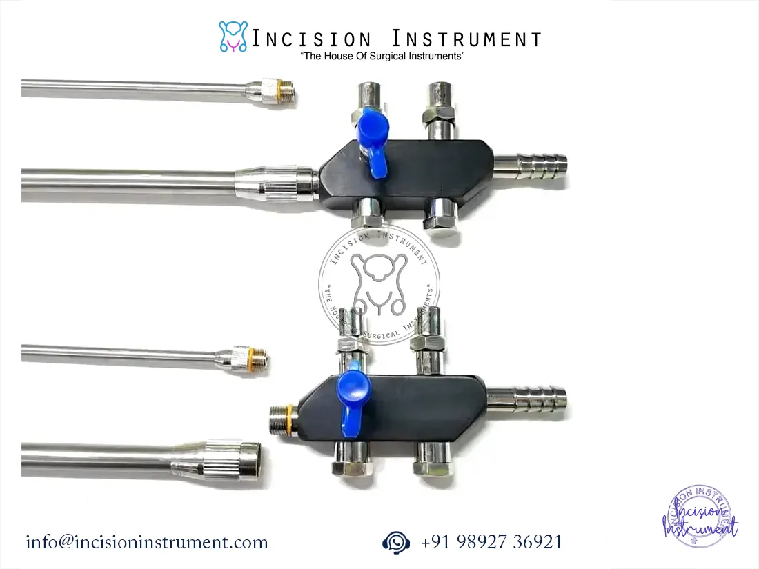 Laparoscopic Storz-type suction irrigation 10–5mm stainless steel CE certified surgical instrument