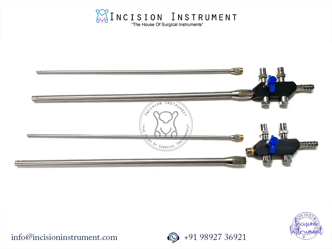 Laparoscopic Storz-type suction irrigation 10–5mm stainless steel CE certified surgical instrument