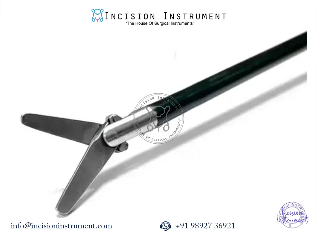 Laparoscopic straight scissor 5mm stainless steel reusable CE approved