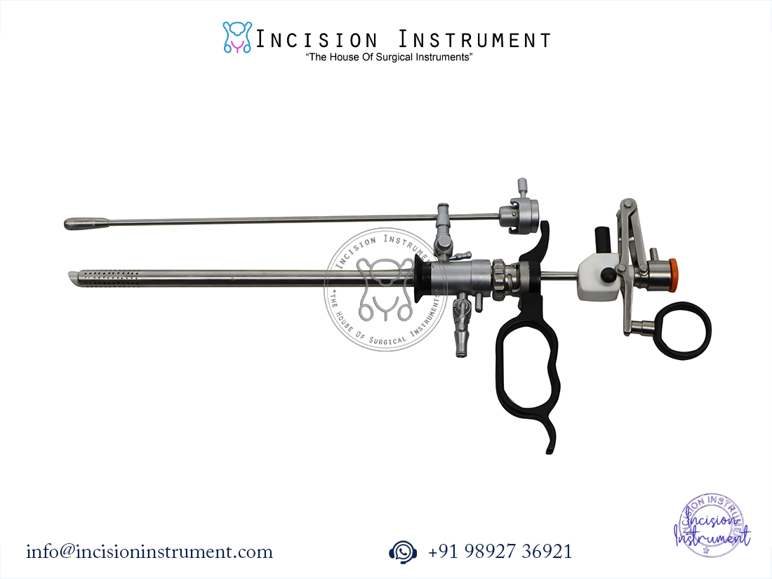 Laparoscopic TURP resectoscope set 24 Fr monopolar bipolar working element stainless steel CE certified
