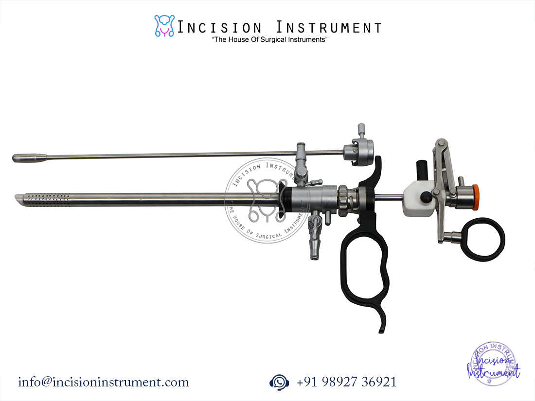 Laparoscopic TURP resectoscope set 24 Fr monopolar bipolar working element stainless steel CE certified