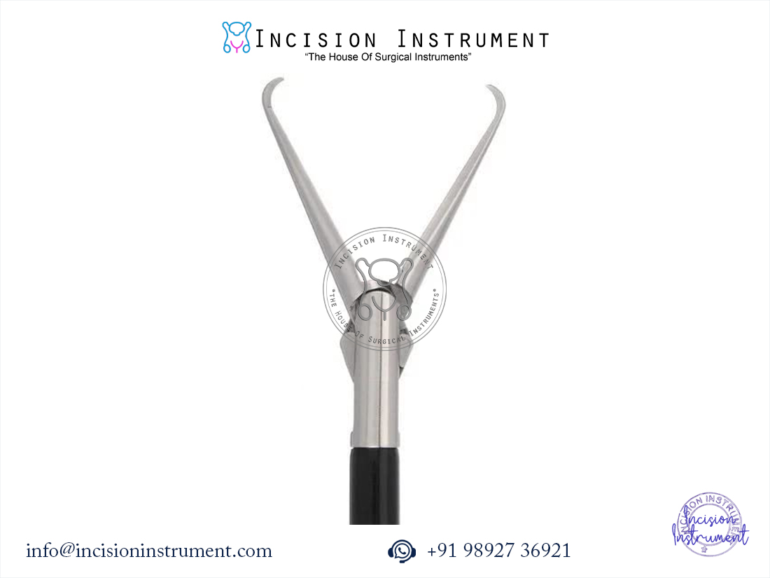 Laparoscopic tenaculum grasper forceps 5mm x 330mm CE certified