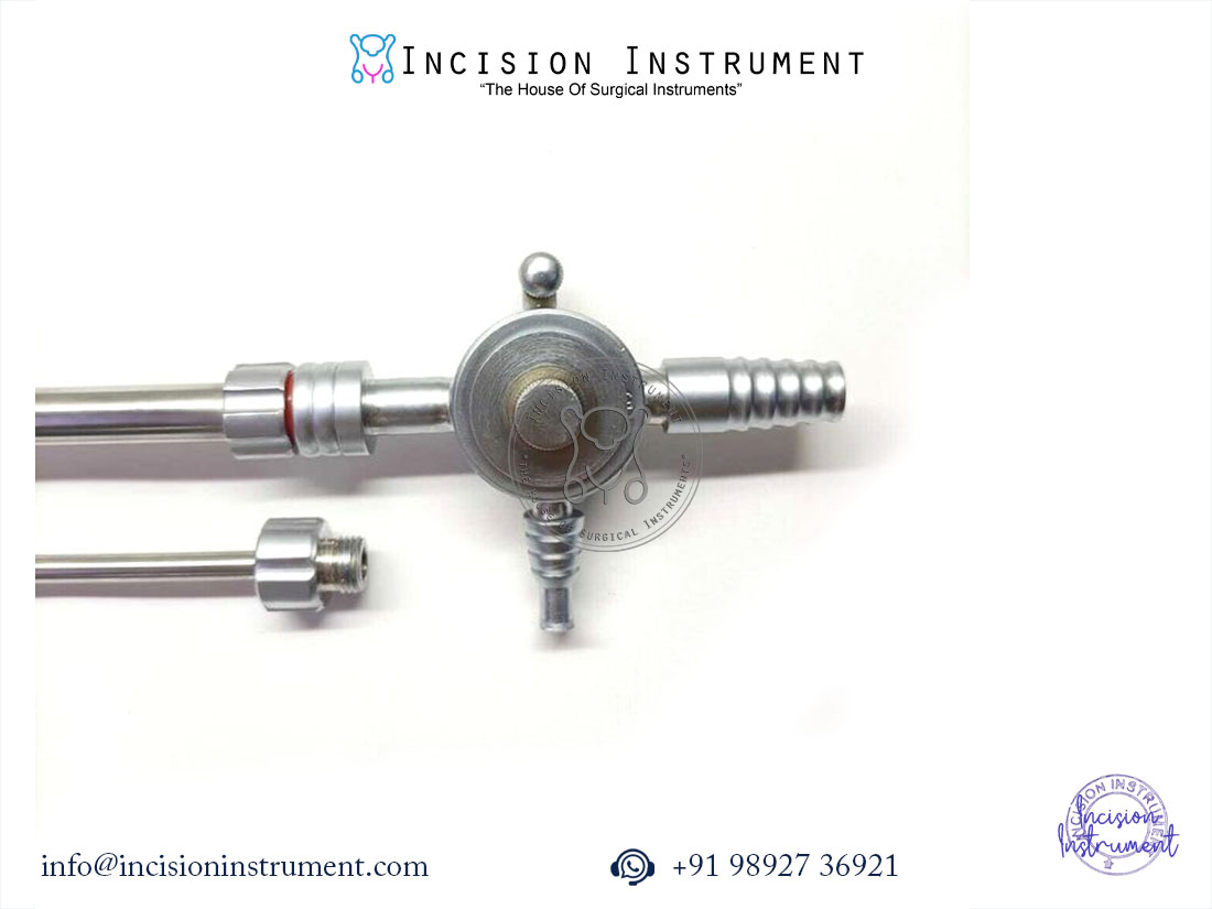 Laparoscopic thumb suction irrigation 10–5mm reusable surgical instrument CE certified stainless steel 1PC