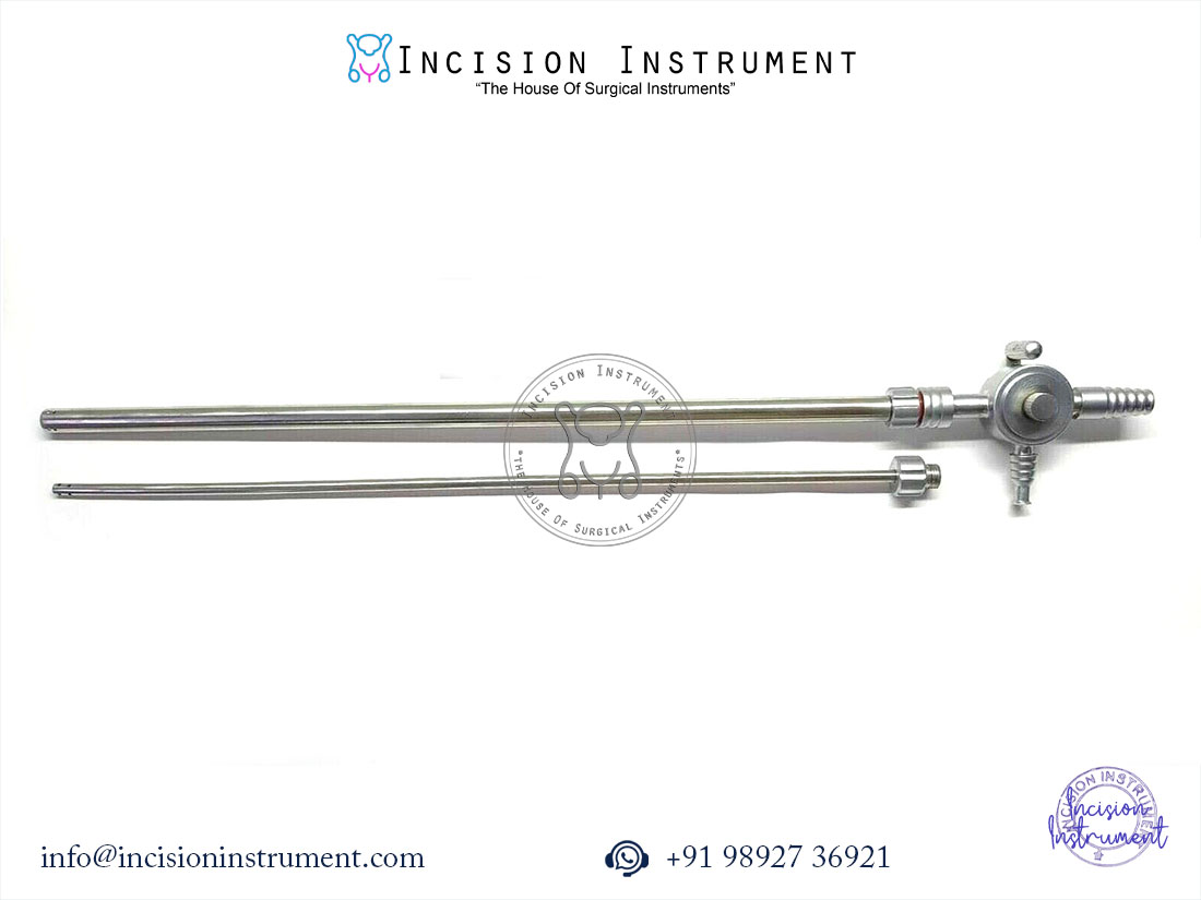 Laparoscopic thumb suction irrigation 10–5mm reusable surgical instrument CE certified stainless steel 1PC