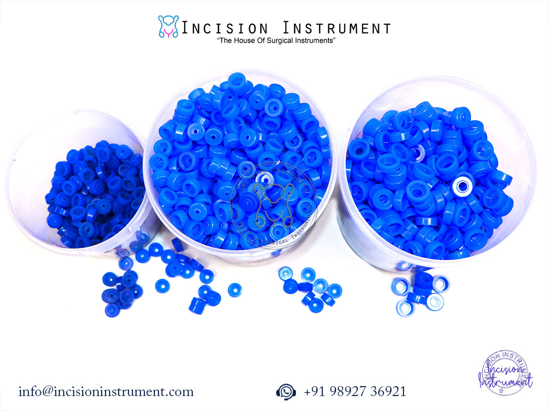 Laparoscopic trocar silicon washer 3mm 5mm 10mm medical grade reusable CE certified