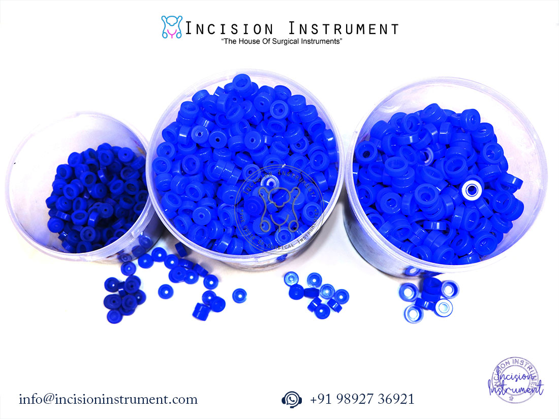 Laparoscopic trocar silicon washer 3mm 5mm 10mm medical grade reusable CE certified