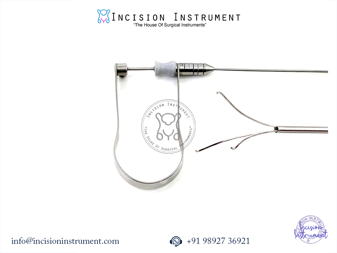 Laparoscopic 5 Fr BiProng U Handle urology surgical instrument CE certified stainless steel