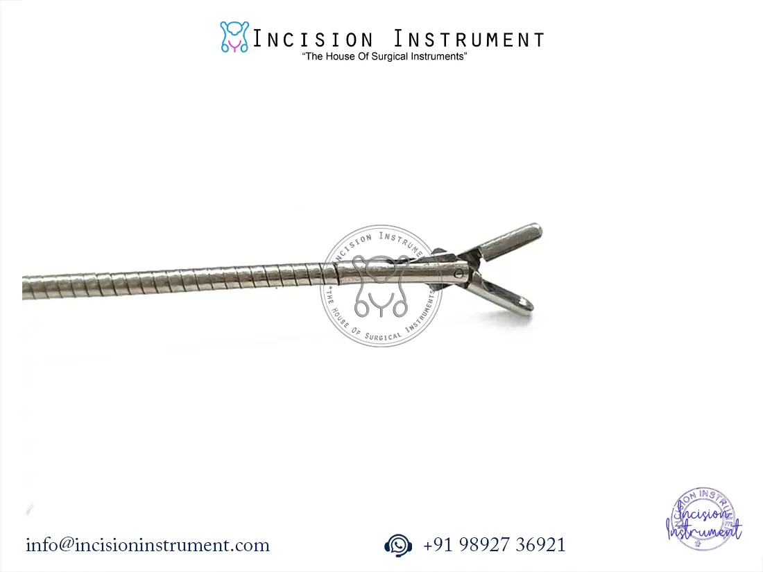 Laparoscopic urology instruments set with flexible grasper 4mm sheath and 30 degree telescope CE certified