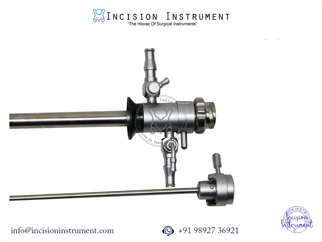 Urology resectoscope sheath inner and outer stainless steel 24 Fr 27 Fr CE certified