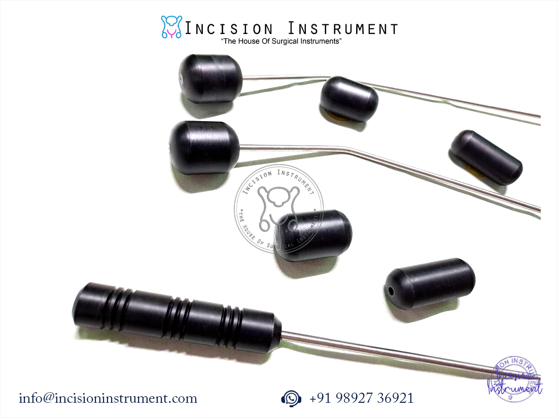 3pc laparoscopic uterine manipulator stainless steel reusable CE certified