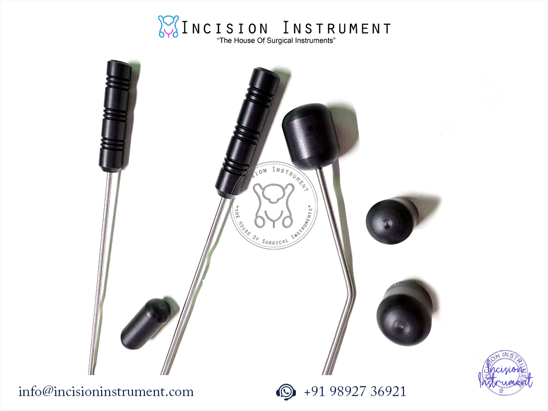 3pc laparoscopic uterine manipulator stainless steel reusable CE certified