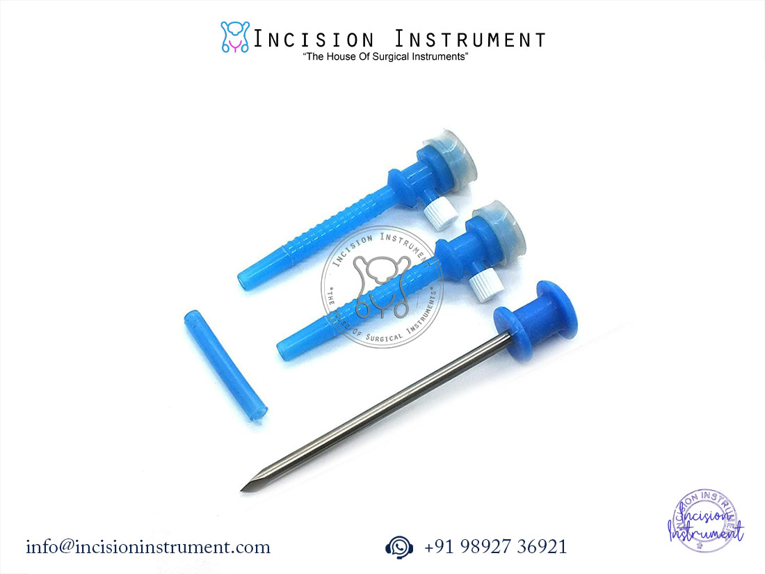 5mm disposable apple trocar laparoscopic instrument CE certified and sterile