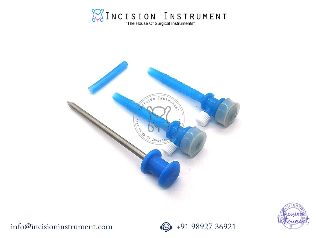 5mm disposable apple trocar laparoscopic instrument CE certified and sterile