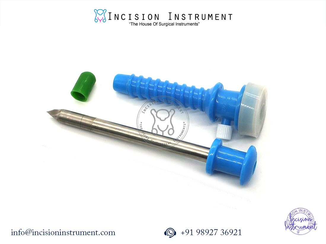 Laparoscopy Apple Trocar 10mm Disposable Pack of 10 CE Certified Surgical Instruments