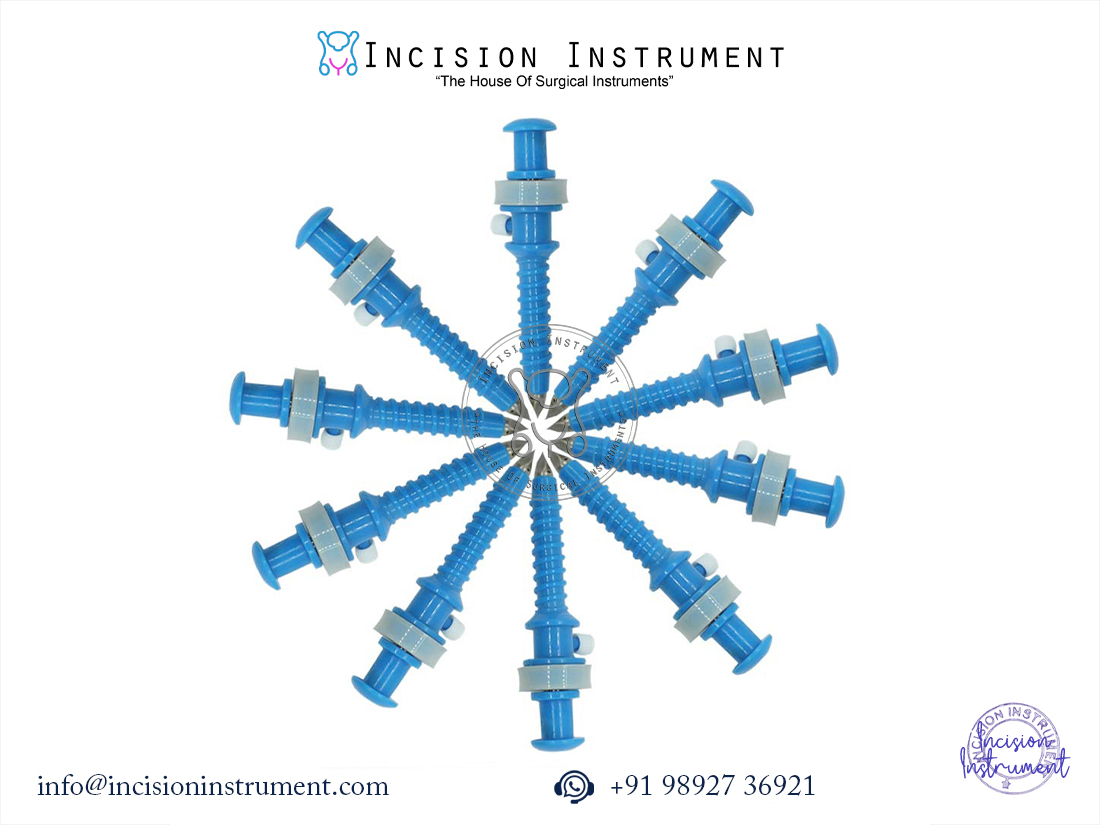 Laparoscopy Apple Trocar 10mm Disposable Pack of 10 CE Certified Surgical Instruments