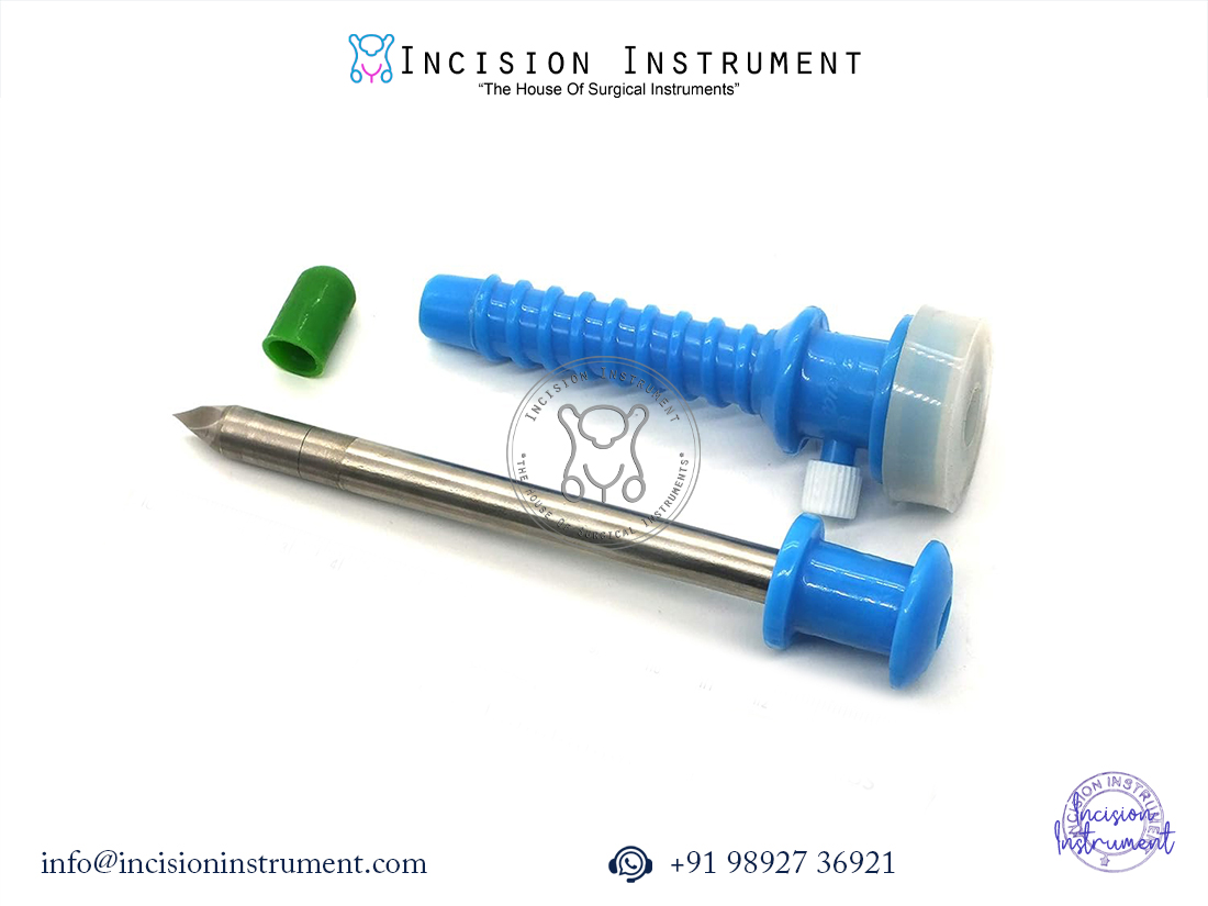 Laparoscopy Apple Trocar 10mm Disposable Pack of 5 CE Certified Surgical Instruments