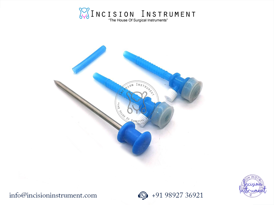 Laparoscopy Apple Trocar Disposable Pack of 4 with 5mm and 10mm CE certified trocars