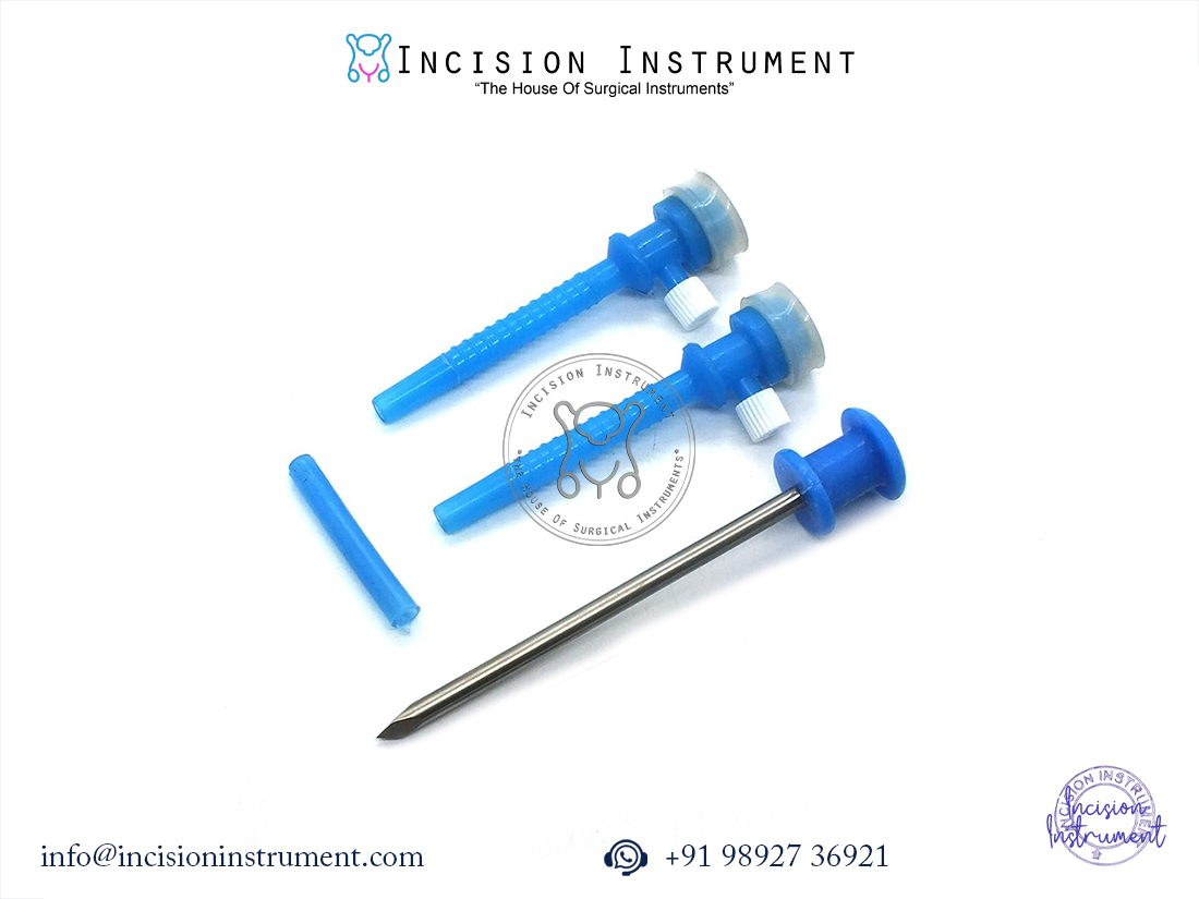 Laparoscopy Apple Trocar Disposable Pack of 5 – 5mm CE Certified Surgical Instruments