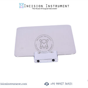 Plastic S. S. Patient Plate 7.5 X 5 Inch(Child)