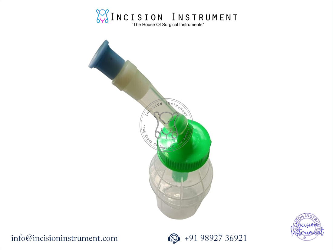 Laparoscopic Ellik bladder evacuator bottle reusable urology surgical instrument CE certified