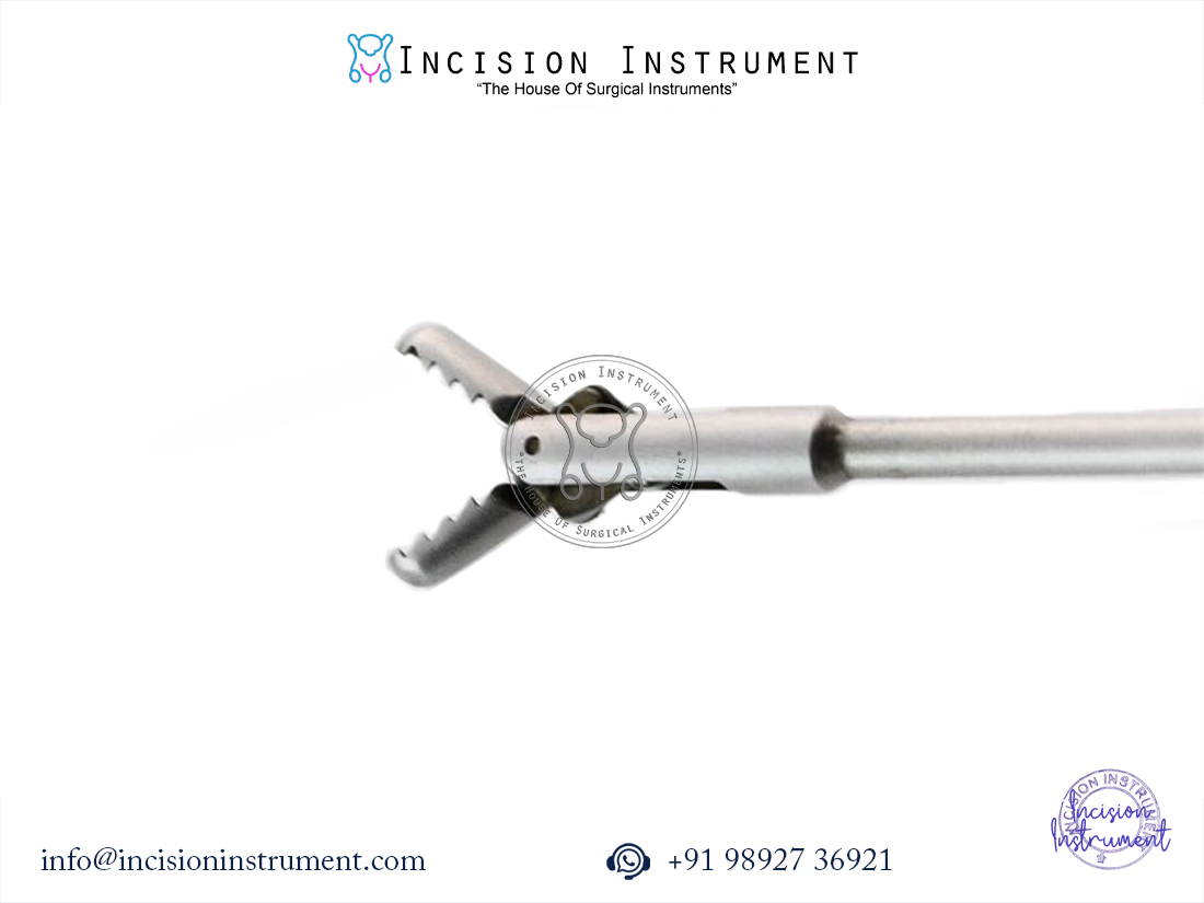 Semi rigid grasping forceps for hysteroscopy and urology CE certified