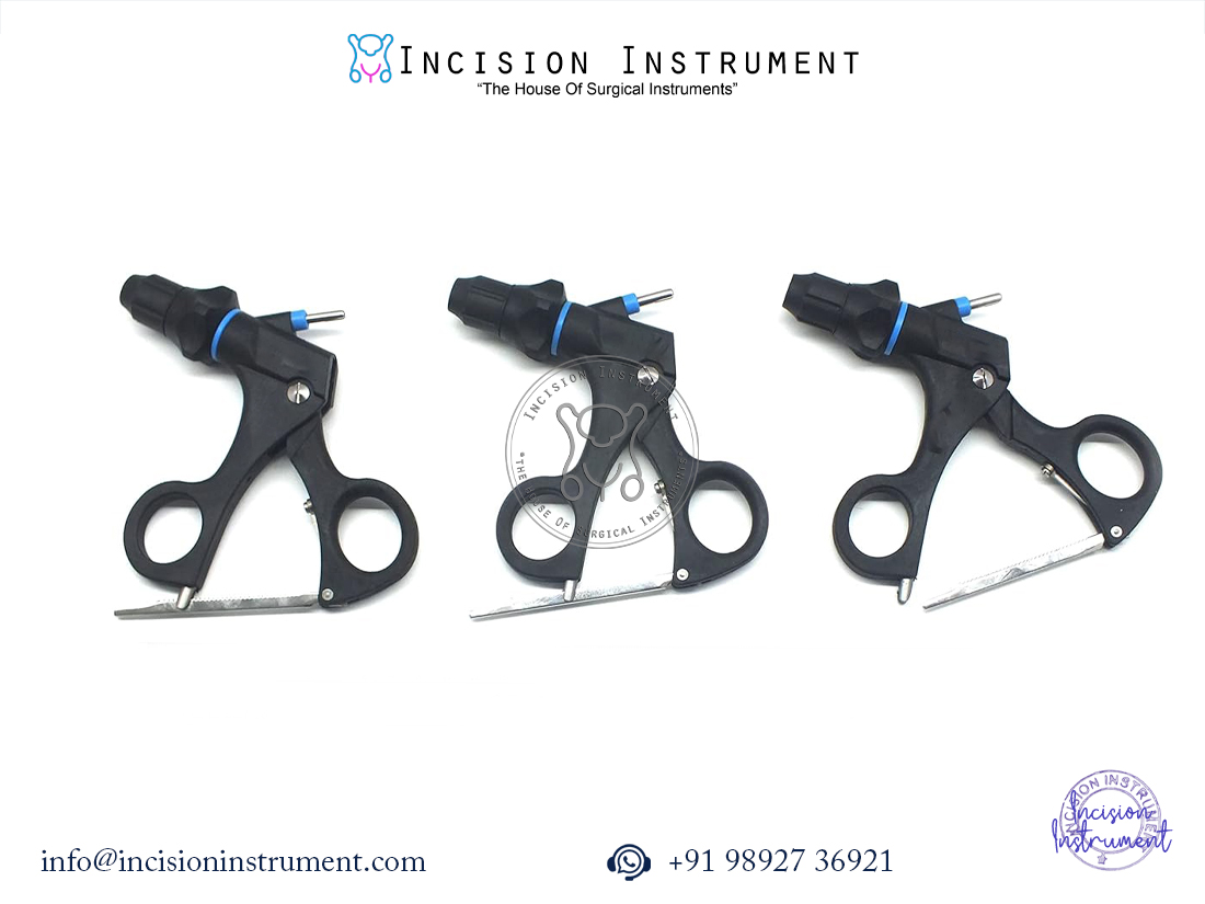 Laparoscopic Babcock, Allis and Mixter grasper surgical instrument set