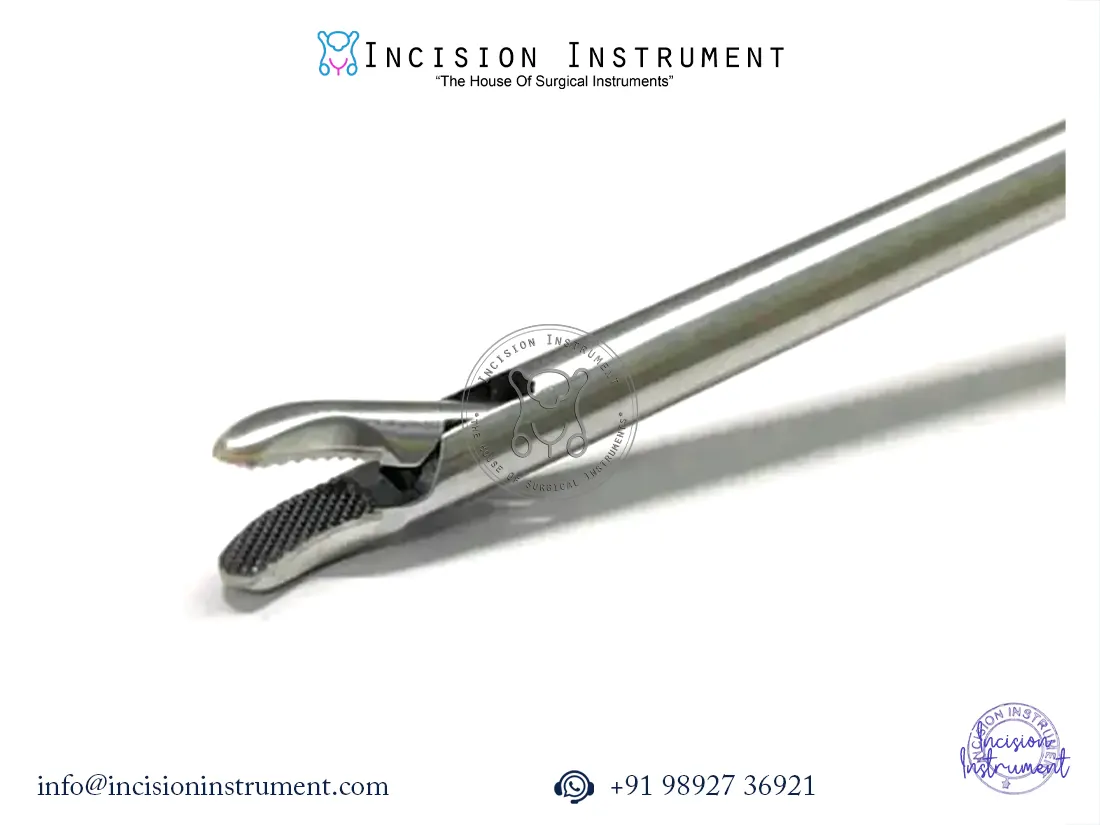 Storz-type laparoscopic needle holder set 5mm x 330mm with curved and straight jaws CE certified stainless steel surgical instruments