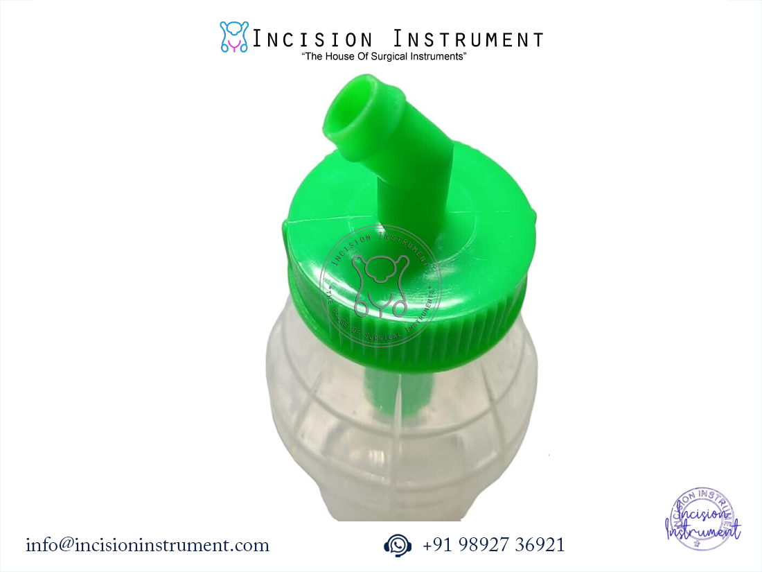 Laparoscopic Ellik bladder evacuator bottle reusable urology surgical instrument CE certified