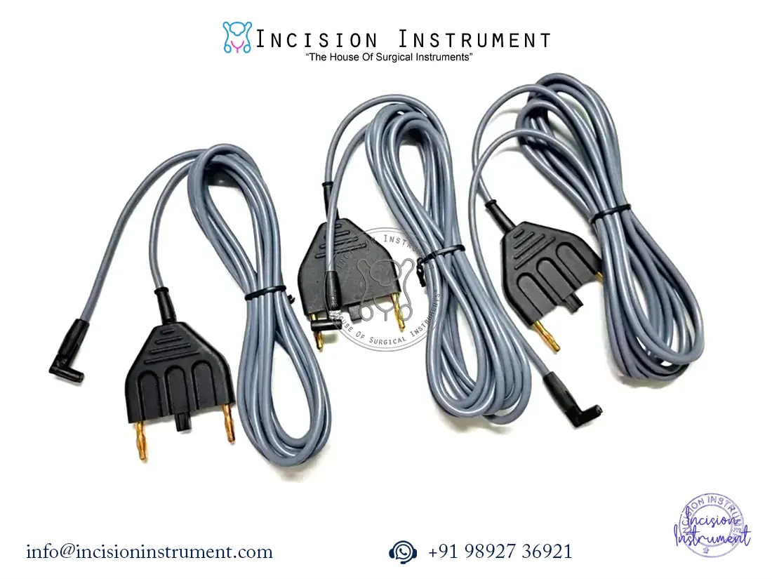 3pc TURP double stem Allen type bipolar cable 4mm CE certified