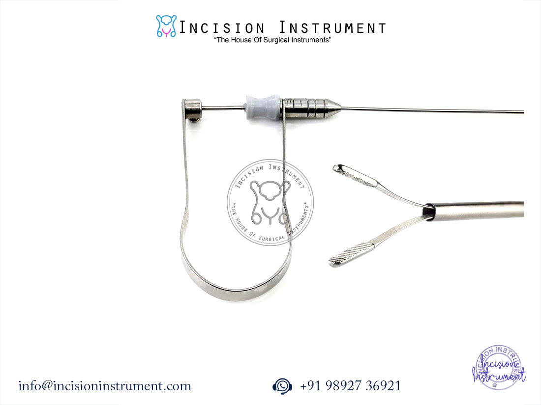 URS tri-prong grasper forceps 3Fr 60cm CE certified urology instrument