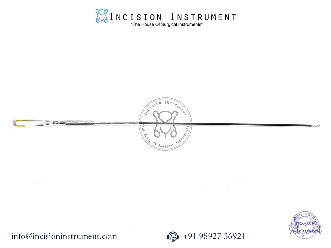 Laparoscopic Karl Storz compatible monopolar bipolar roller loop electrode