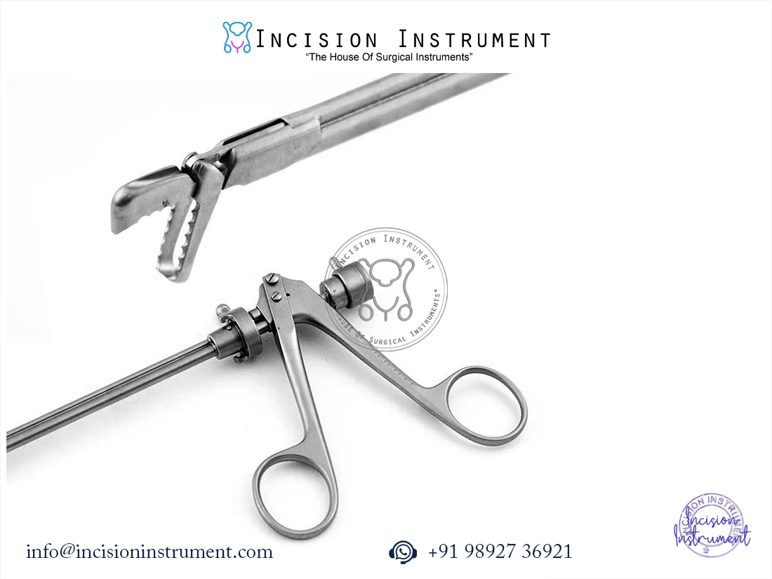 Urology Stone Crusher Crushing Forceps Stainless Steel Surgical Instrument CE Certified