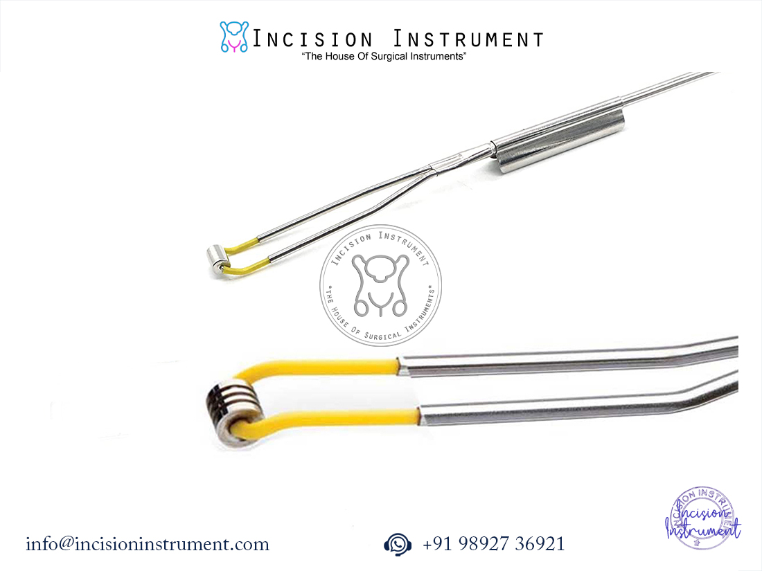 Laparoscopic Karl Storz compatible monopolar bipolar roller loop electrode